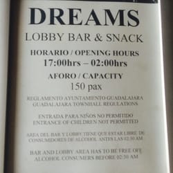 Dreams Lobby Bar