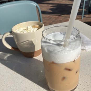 Black & Brew - iced latte (right) - Coffee & Tea Near Me - Lakeland, Florida Black & Brew - iced latte (right) - Coffee & Tea Near Me - Lakeland, Florida