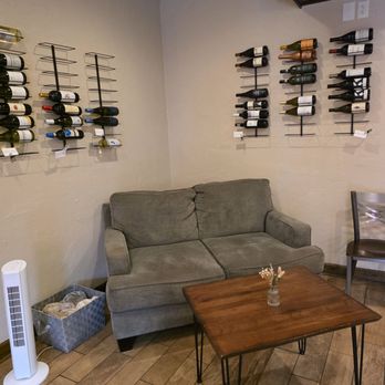 Stave & Cork - A loveseat in the back dining room. - Wine Bars Near Me - Salem, Virginia Stave & Cork - A loveseat in the back dining room. - Wine Bars Near Me - Salem, Virginia