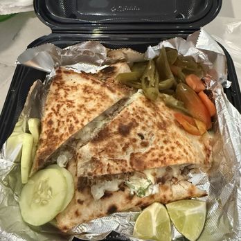 Mevas Tacos & More - Carnitas Quesadilla - Food Trucks Near Me - Manteca , California Mevas Tacos & More - Carnitas Quesadilla - Food Trucks Near Me - Manteca , California
