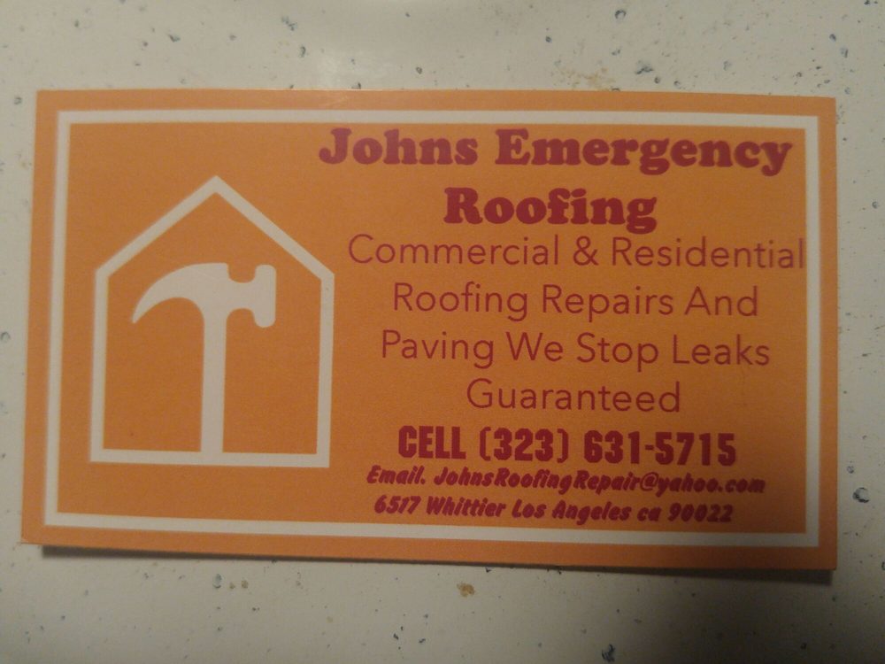 Slide of johns emergency roofing
