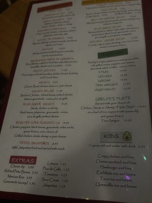 Menu photo 1 Blue Agave Cantina Columbiana, AL