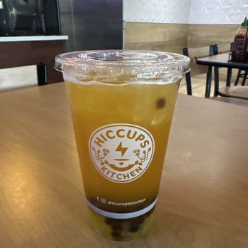 Hiccups - Mango tea - Coffee & Tea Near Me - Long Beach, California Hiccups - Mango tea - Coffee & Tea Near Me - Long Beach, California