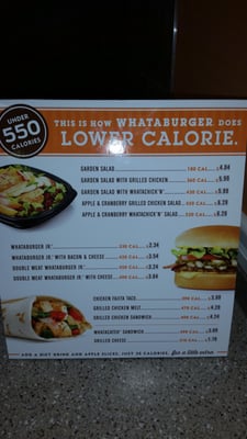 Menu photo 6 Whataburger Rio Rancho, NM