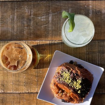 Black Diesel Coffee - Chocolate croissant, iced americano, mint lemonade - Coffee & Tea Near Me - Ann Arbor, Michigan