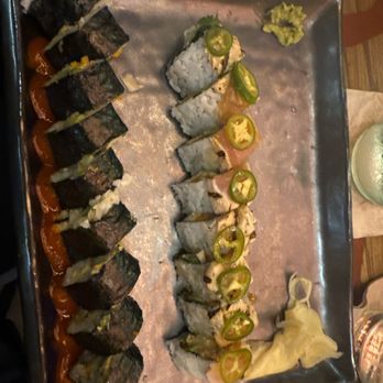 Blue Sushi Sake Grill - I let the waitress pick my roles. Everything is always delicious! - Sushi Bars Near Me - Austin, Texas Blue Sushi Sake Grill - I let the waitress pick my roles. Everything is always delicious! - Sushi Bars Near Me - Austin, Texas