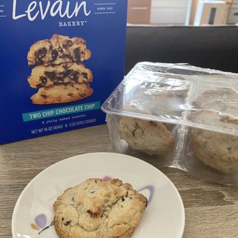 Levain Bakery - Levain's frozen Two Chip Chocolate Chip Cookie - from from grocery store - Bakeries Near Me - New York, New York Levain Bakery - Levain's frozen Two Chip Chocolate Chip Cookie - from from grocery store - Bakeries Near Me - New York, New York