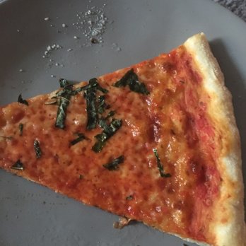 Prime Pizza - Slice of "cheese" pizza. I ordered a whole pie which cost almost $25... Lucky me..,I get to eat more of it. - Pizza Near Me - Burbank, California