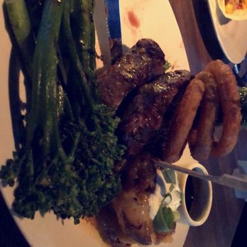 Yard House - 12 oz Sirloin & Loaded Potato Stack ($25) - New American Near Me - Concord, California