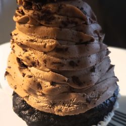 My Sweet Little Bake Shop - OMG, this sugar-free chocolate cupcake with vanilla cream filling is fantastic!