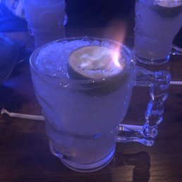 Flaming margarita Flaming margarita