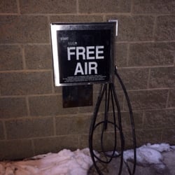 Byrne Dairy - This is what air should cost. It's AIR! (Other gas stations don't get it.)