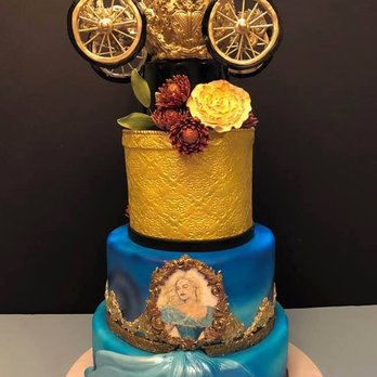 3 Cherries On Top - a three tiered cake - Custom Cakes Near Me 3 Cherries On Top - a three tiered cake - Custom Cakes Near Me