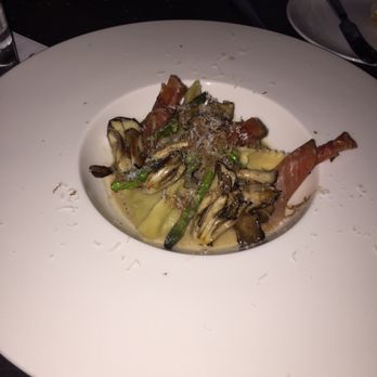 Splashes Restaurant - White truffle ravioli with prosciutto - sensational! - New American Near Me - Laguna Beach, California Splashes Restaurant - White truffle ravioli with prosciutto - sensational! - New American Near Me - Laguna Beach, California