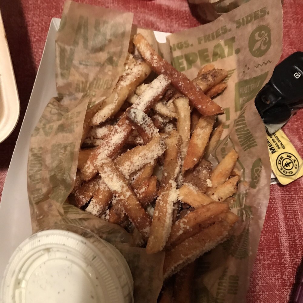 Wingstop - Garlic Parmesan fries yuuuuuummmmmyyyy - Chicken Wings Near Me - Brooklyn, Ohio
