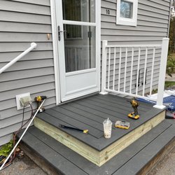 M&M Carpentry and Handyman Services - Finished stoop