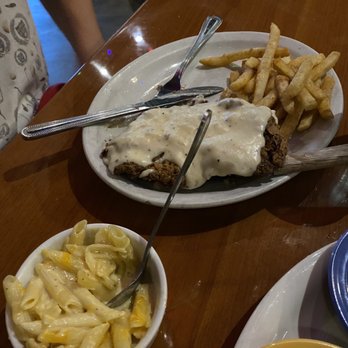 Tolbert's - Chicken Fried Steak Platter with Fries & Mac - American Near Me - Grapevine, Texas Tolbert's - Chicken Fried Steak Platter with Fries & Mac - American Near Me - Grapevine, Texas
