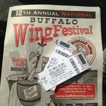 Buffalo Chicken Wing Festival - Soooo happy we made it! - Festivals Near Me - Buffalo, New York