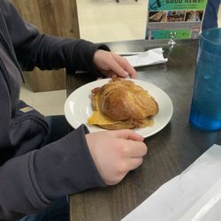 The Diner At Cross Pointe - Breakfast croissant