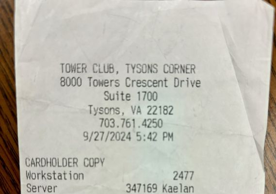 The Tower Club Tysons Corner by null