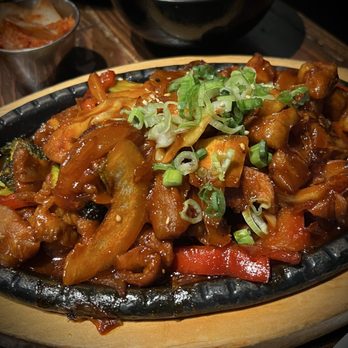 Den Den Cafe Asiana - Spicy Pork BBQ - Korean Near Me - Providence, Rhode Island
