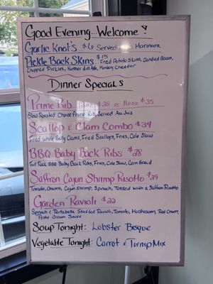 Menu photo 5 Town Hill Grille Limerick, ME