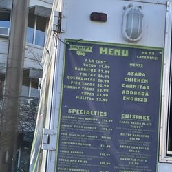 Grumpy's Food Truck - Menu 12/3/2020