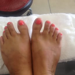 Lori's pedicures are AMAZING