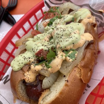 Doggos Gus - Baja Doggo 5/5 - Hot Dogs Near Me - San Diego, California Doggos Gus - Baja Doggo 5/5 - Hot Dogs Near Me - San Diego, California