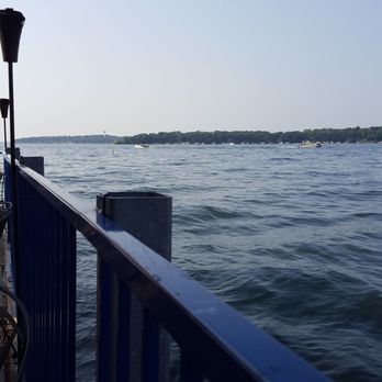 Pirate Jack's Bar - a view of the water - Bars Near Me - Arnolds Park, Iowa
