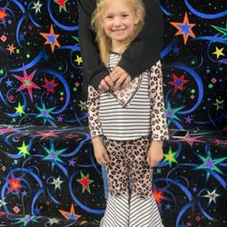 Twi-Lite Roller Skating Rink - My little sister with my daughter on her 6th birthday