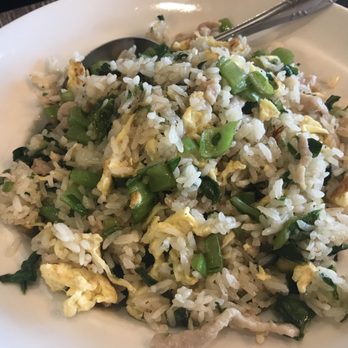 Ding's Garden - Pickled Green Mustard Pork Fried Rice - Taiwanese Near Me - Arcadia, California