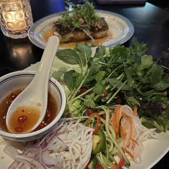 LSXO - Fish lettuce wraps - Vietnamese Near Me - Huntington Beach, California LSXO - Fish lettuce wraps - Vietnamese Near Me - Huntington Beach, California