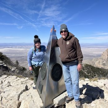 Guadalupe Peak Trail Hike - Top of Guadalupe Peak Trail - Hiking Near Me - Salt Flat, Texas