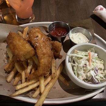 Culinary Dropout - Beer Battered Fish & Chips - New American Near Me - Charlotte, North Carolina