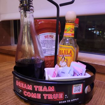 Denny's - the contents of a barbecue grill - American Near Me - San Antonio, Texas
