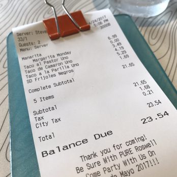Pure Taqueria - Check it out - Margarita Mondays -$3 off! - Bars Near Me - Roswell, Georgia