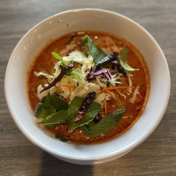 Green Papaya - Kao Poon ($12.40) - Thai Near Me - Stockton, California Green Papaya - Kao Poon ($12.40) - Thai Near Me - Stockton, California