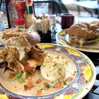 Miss Shirley's Cafe, Inner Harbor - Poppy's Fried Chicken Classic*** & Ham & Swiss Croissant Melt (IG: @eatsbykatiemei) - Breakfast & Brunch Near Me - Baltimore, Maryland Miss Shirley's Cafe, Inner Harbor - Poppy's Fried Chicken Classic*** & Ham & Swiss Croissant Melt (IG: @eatsbykatiemei) - Breakfast & Brunch Near Me - Baltimore, Maryland