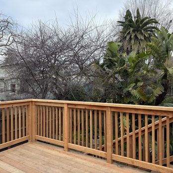 Astounding Construction - Outdoor wooden deck is located in Oakland, California. - General Contractors Near Me - Walnut Creek, California Astounding Construction - Outdoor wooden deck is located in Oakland, California. - General Contractors Near Me - Walnut Creek, California