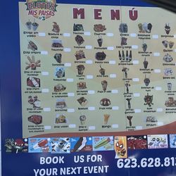 Elotes Mis Paisas - Menu