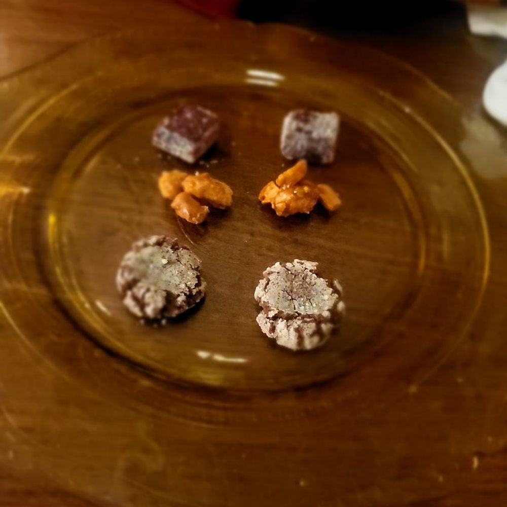 The Dabney - Cookies. Candied beets. Nuts - New American Near Me - Washington, DC, District of Columbia The Dabney - Cookies. Candied beets. Nuts - New American Near Me - Washington, DC, District of Columbia