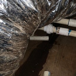 I came home and found that we still have a leak from the pipe I came home and found that we still have a leak from the pipe