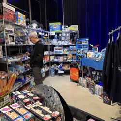 Fleischmann Planetarium and Science Center - Nicely stocked gift shop.