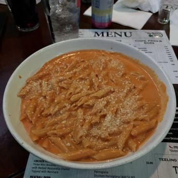The Dublin Yard - Penne Vodka - Irish Pub Near Me - Secaucus, New Jersey