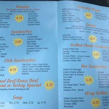 Nick's Deli - Menu - Delis Near Me - Warminster, Pennsylvania