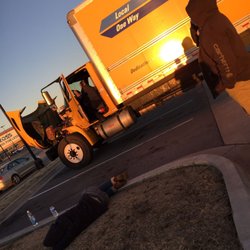 Penske - Broken down truck.