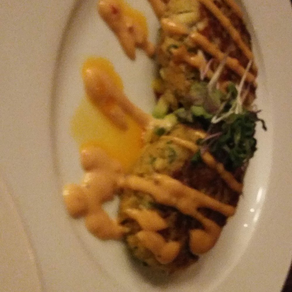 Crab and prawn cakes Crab and prawn cakes