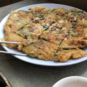 Shu's Korean Restaurant - Seafood pancake!!! - Korean Near Me - Santa Clara, California Shu's Korean Restaurant - Seafood pancake!!! - Korean Near Me - Santa Clara, California