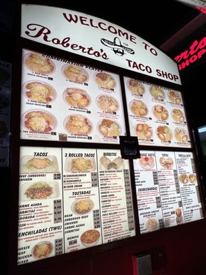 Menu photo 3 Roberto's Taco Shop Las Vegas, NV